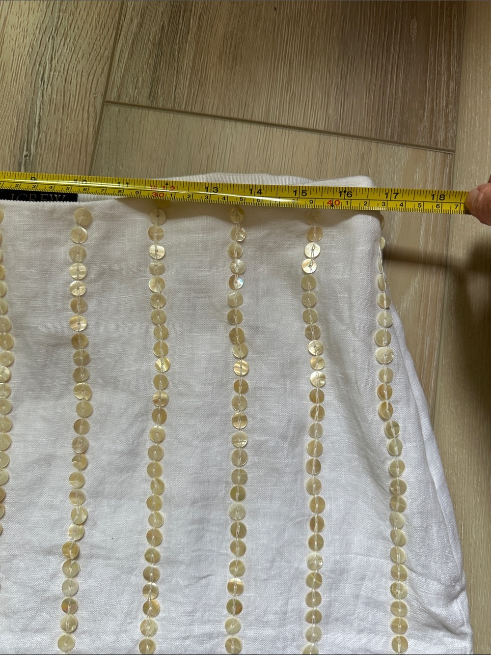 J Crew Collection Shell Linen Skirt - Picture 7 of 11